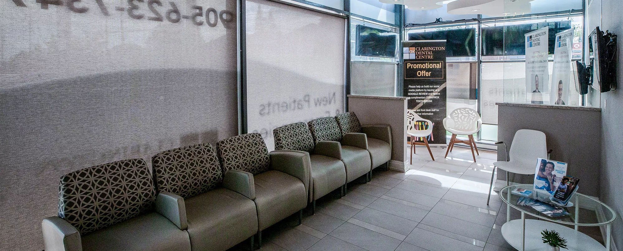 Patient waiting area